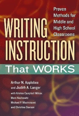 Writing Instruction That Works 1