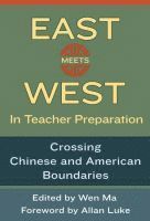 bokomslag East Meets West in Teacher Preparation