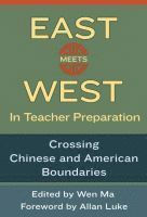 bokomslag East Meets West in Teacher Preparation