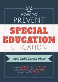 bokomslag How to Prevent Special Education Litigation