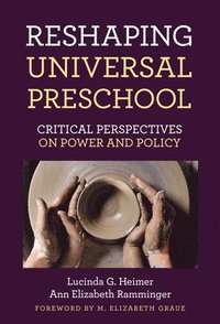bokomslag Reshaping Universal Preschool