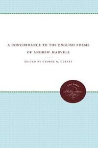 bokomslag A Concordance to the English Poems of Andrew Marvell
