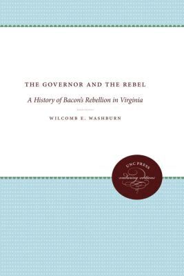 Wilcomb E. Washburn - Governor and the Rebel, Häftad