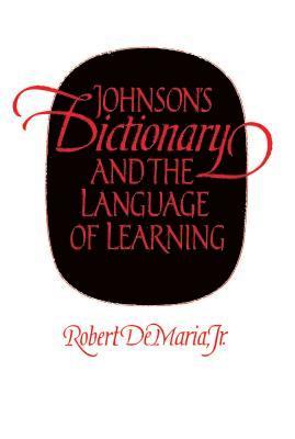 bokomslag Johnson's Dictionary and the Language of Learning