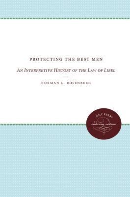 Norman L. Rosenberg - Protecting the Best Men, Häftad
