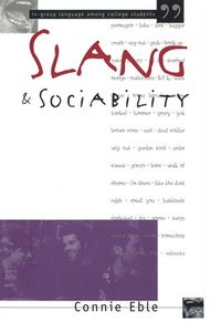 bokomslag Slang and Sociability