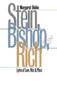 bokomslag Stein, Bishop, and Rich: Lyrics of Love, War, and Place
