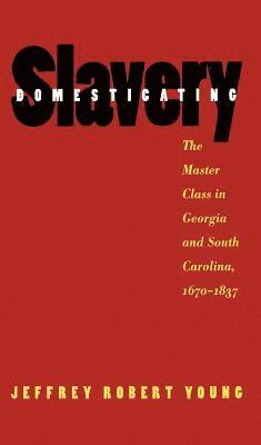 bokomslag Domesticating Slavery: The Master Class in Georgia and South Carolina, 1670-1837