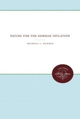 bokomslag Paying for the German Inflation