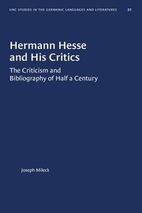 bokomslag Hermann Hesse and His Critics