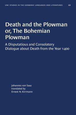 Johannes von Saaz - Death and the Plowman or, the Bohemian Plowman, Häftad