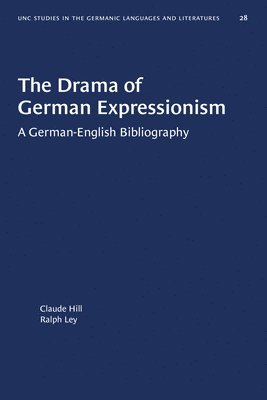 bokomslag Drama of German Expressionism