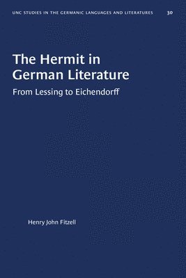 bokomslag The Hermit in German Literature