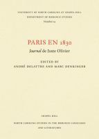 bokomslag Paris En 1830