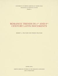 bokomslag Romance Trends in 7th and 8th Century Latin Documents
