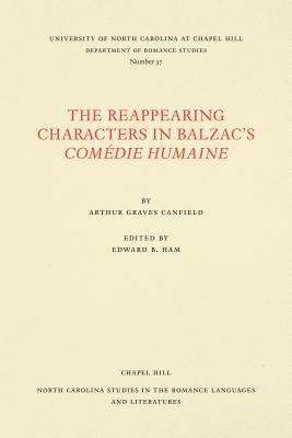 bokomslag The Reappearing Characters in Balzac's Comdie Humaine