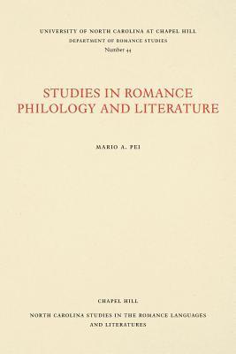 bokomslag Studies in Romance Philology and Literature