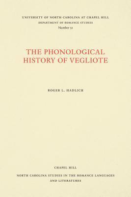 bokomslag The Phonological History of Vegliote