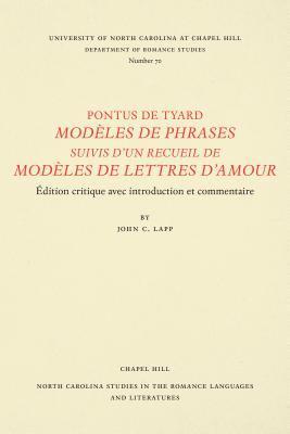 bokomslag Pontus De Tyard Modeles De Phrases Suivis D'Un Recueil De Modeles De Lettres D'Amour