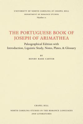 Henry Hare Carter - Portuguese Book of Joseph of Arimathaea, Häftad