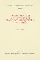bokomslag Traditionalism in the Works of Francisco De Quevedo Y Villegas