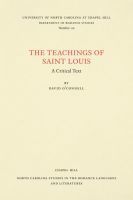 The Teachings of Saint Louis 1