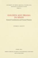 bokomslag Golden Age Drama in Spain