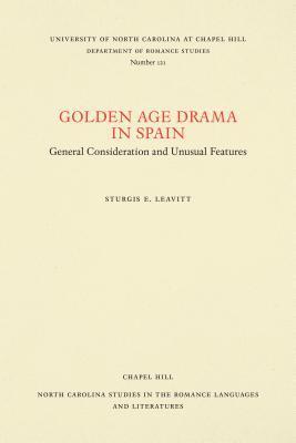 Golden Age Drama in Spain 1