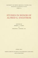 bokomslag Studies in Honor of Alfred G. Engstrom