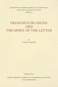 bokomslag Francisco de Osuna and the Spirit of the Letter