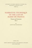 bokomslag Narrative Technique in the Lais of Marie De France
