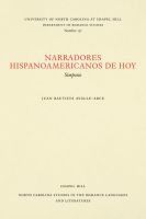 bokomslag Narradores Hispanoamericanos De Hoy