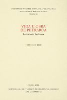 bokomslag Vida u obra de Petrarca