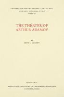 bokomslag Theater of Arthur Adamov