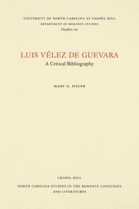 bokomslag Luis Vlez de Guevara