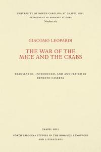 bokomslag The War of the Mice and the Crabs