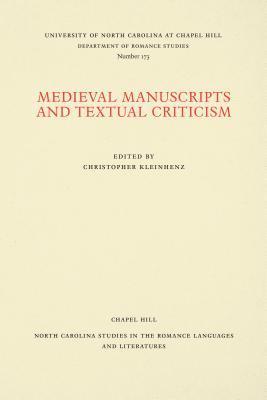 Medieval Manuscripts and Textual Criticism 1