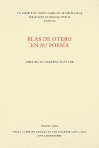bokomslag Blas de Otero en su poesa