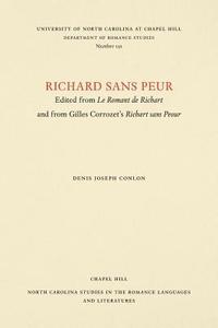 bokomslag Richard sans Peur