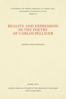 bokomslag Reality and Expression in the Poetry of Carlos Pellicer