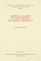 bokomslag Abysmal Games in the Novels of Samuel Beckett