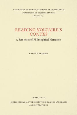 Carol Sherman - Reading Voltaire's Contes, Häftad