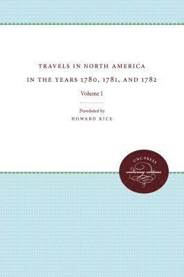 bokomslag Travels in North America in the Years 1780, 1781, and 1782