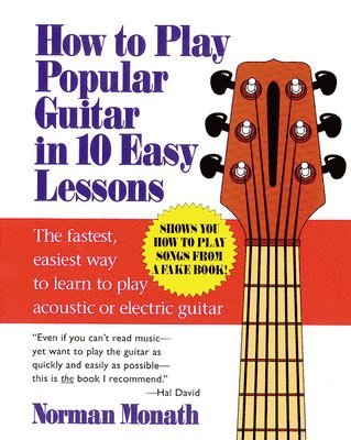 bokomslag How to Play Popular Guitar in 10 Easy Lessons