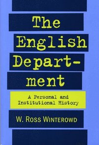 bokomslag The English Department