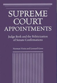 bokomslag Supreme Court Appointments