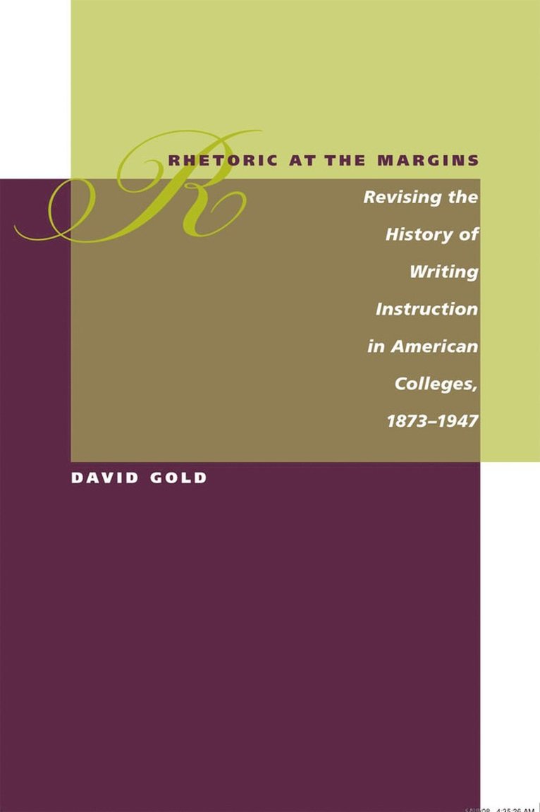 Rhetoric at the Margins 1