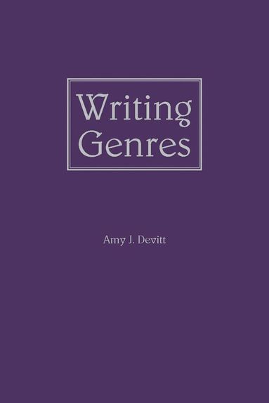 bokomslag Writing Genres