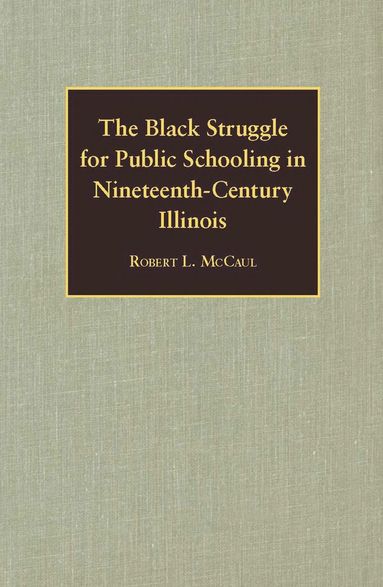 bokomslag Black Struggle for Public Schooling in Nineteenth-century Illinois