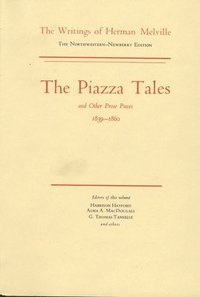 bokomslag Piazza Tales and Other Prose Pieces, 1839--1860